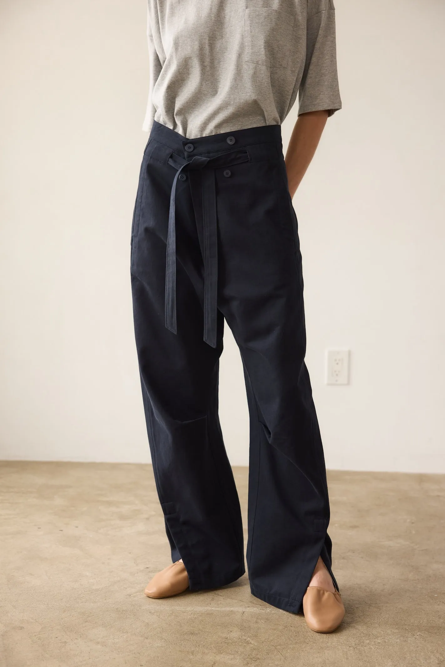 The Everything Pant in Navy sold by Jamie Haller product image thumbnail 3