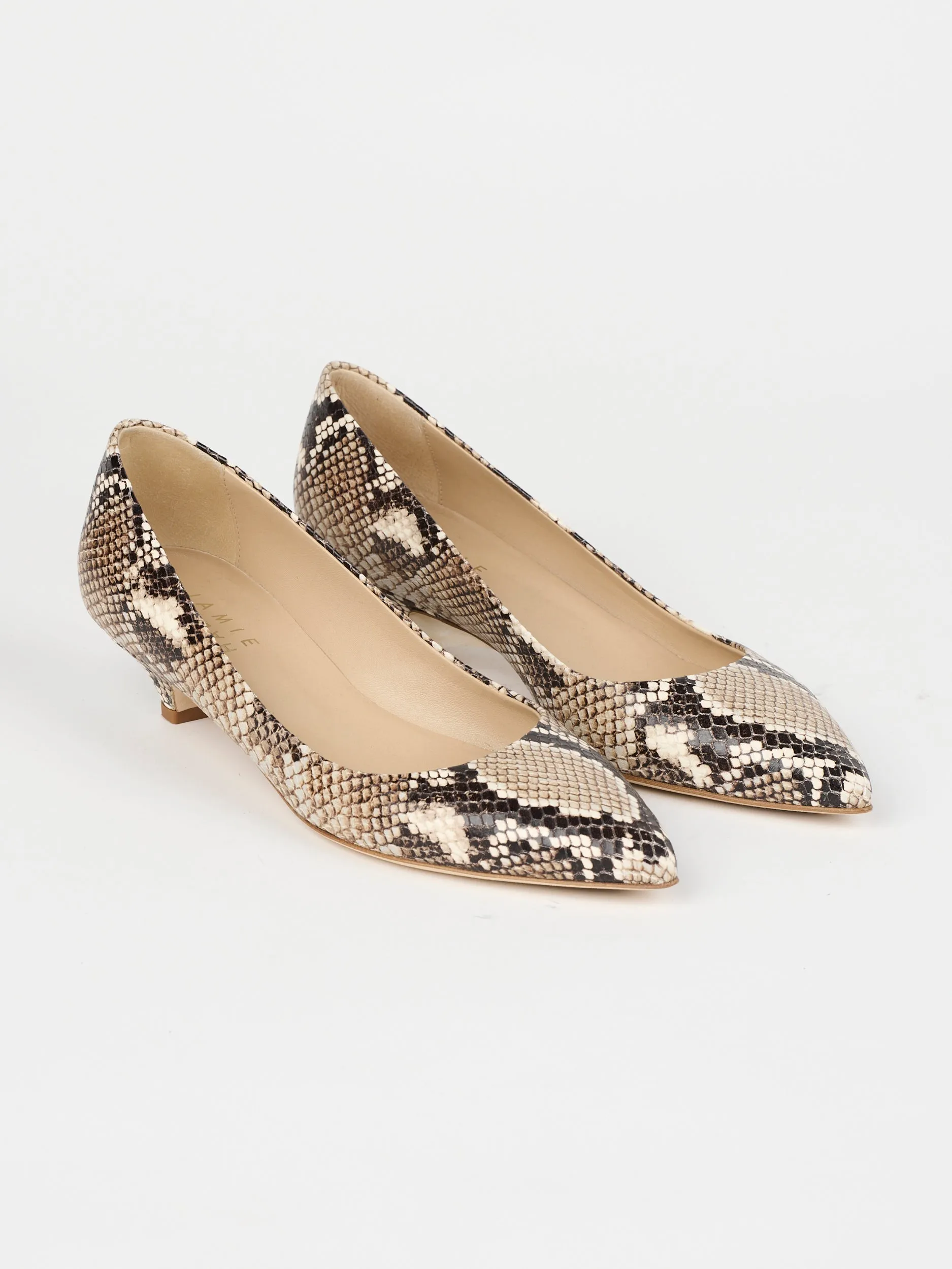 The Kitty Point Heel in Taupe sold by Jamie Haller product image thumbnail 4
