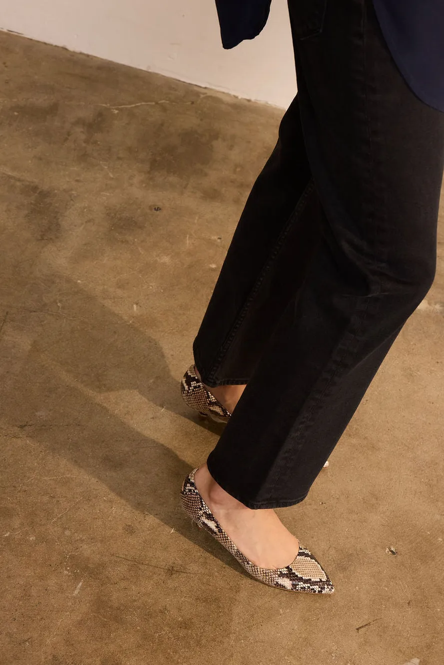 The Kitty Point Heel in Taupe sold by Jamie Haller product image thumbnail 5