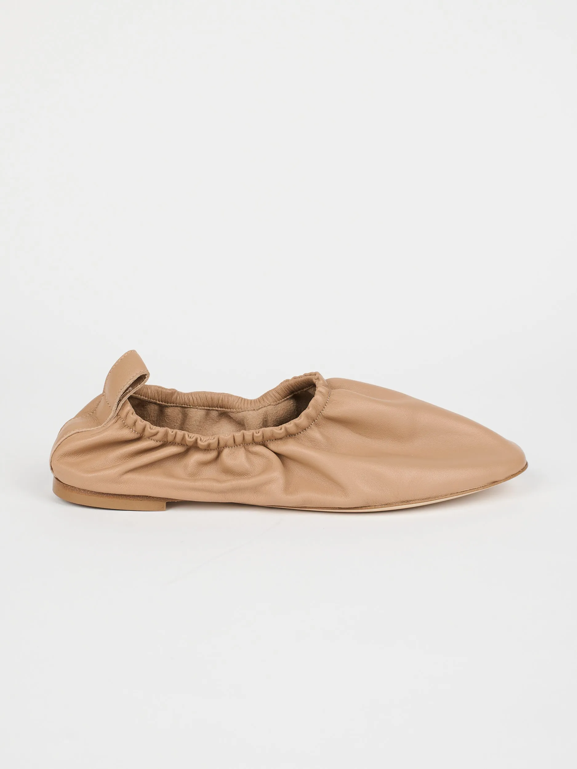 The Elastic Slipper in Dark Caramel sold by Jamie Haller product image thumbnail 2