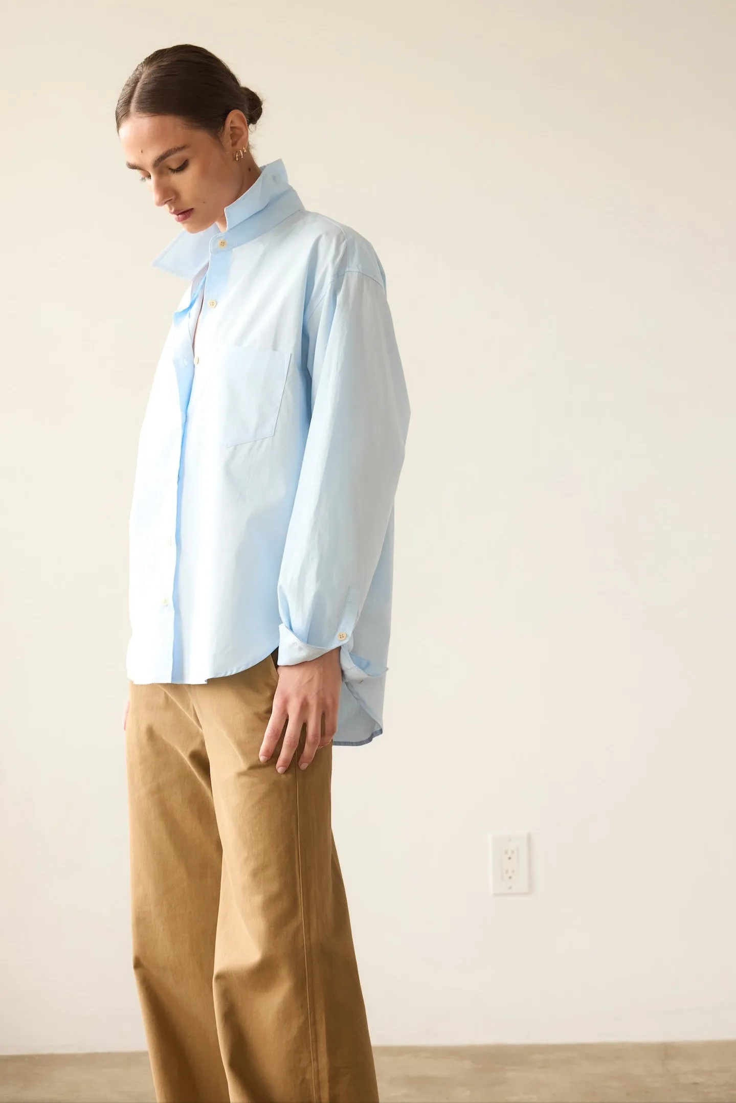 The Off Duty Trouser in Chestnut sold by Jamie Haller product image thumbnail 5