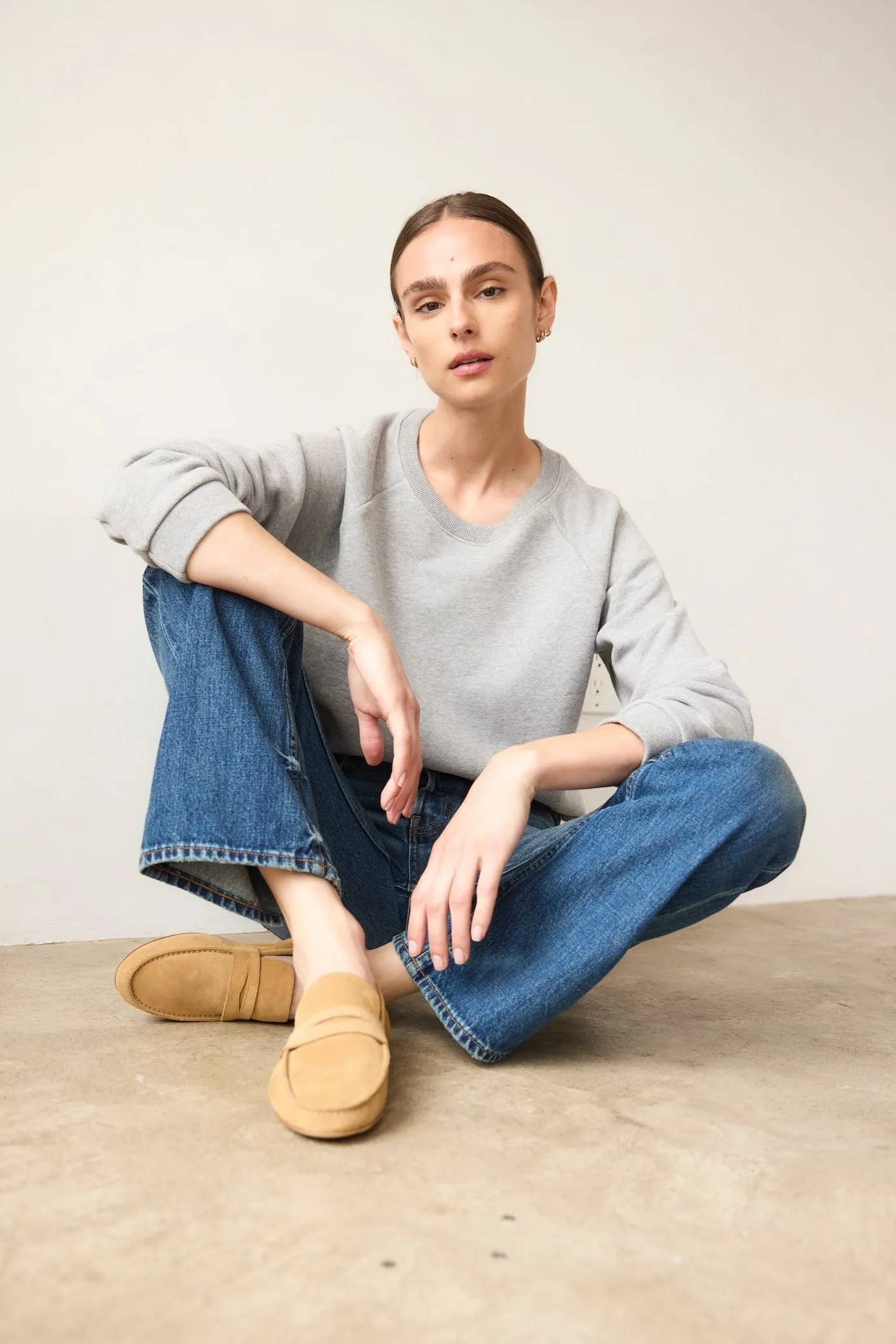 The Unlined Penny Loafer in Ambra sold by Jamie Haller product image thumbnail 2