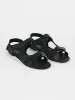 The Walking Sandal in Black sold by Jamie Haller