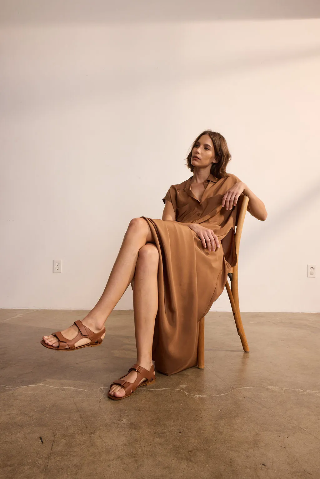The Walking Sandal in Cognac sold by Jamie Haller product image thumbnail 2