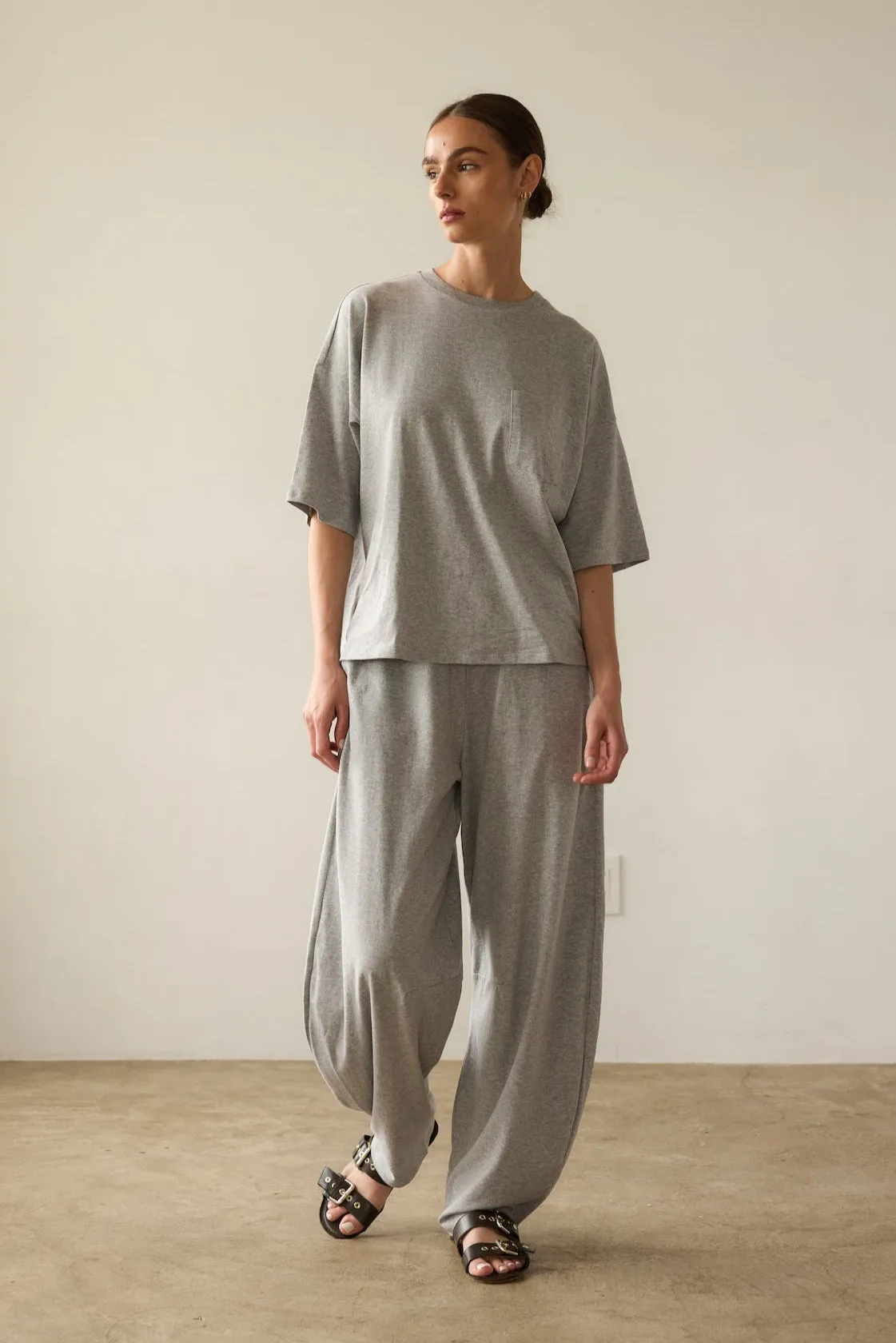 The Arc Lounge Jersey in Heather Grey sold by Jamie Haller product image thumbnail 2