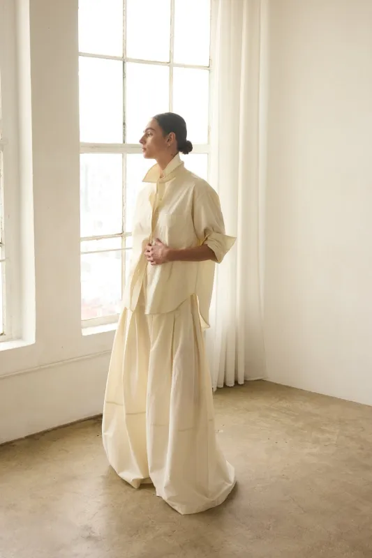 The Ballgown Skirt in Ecru sold by Jamie Haller