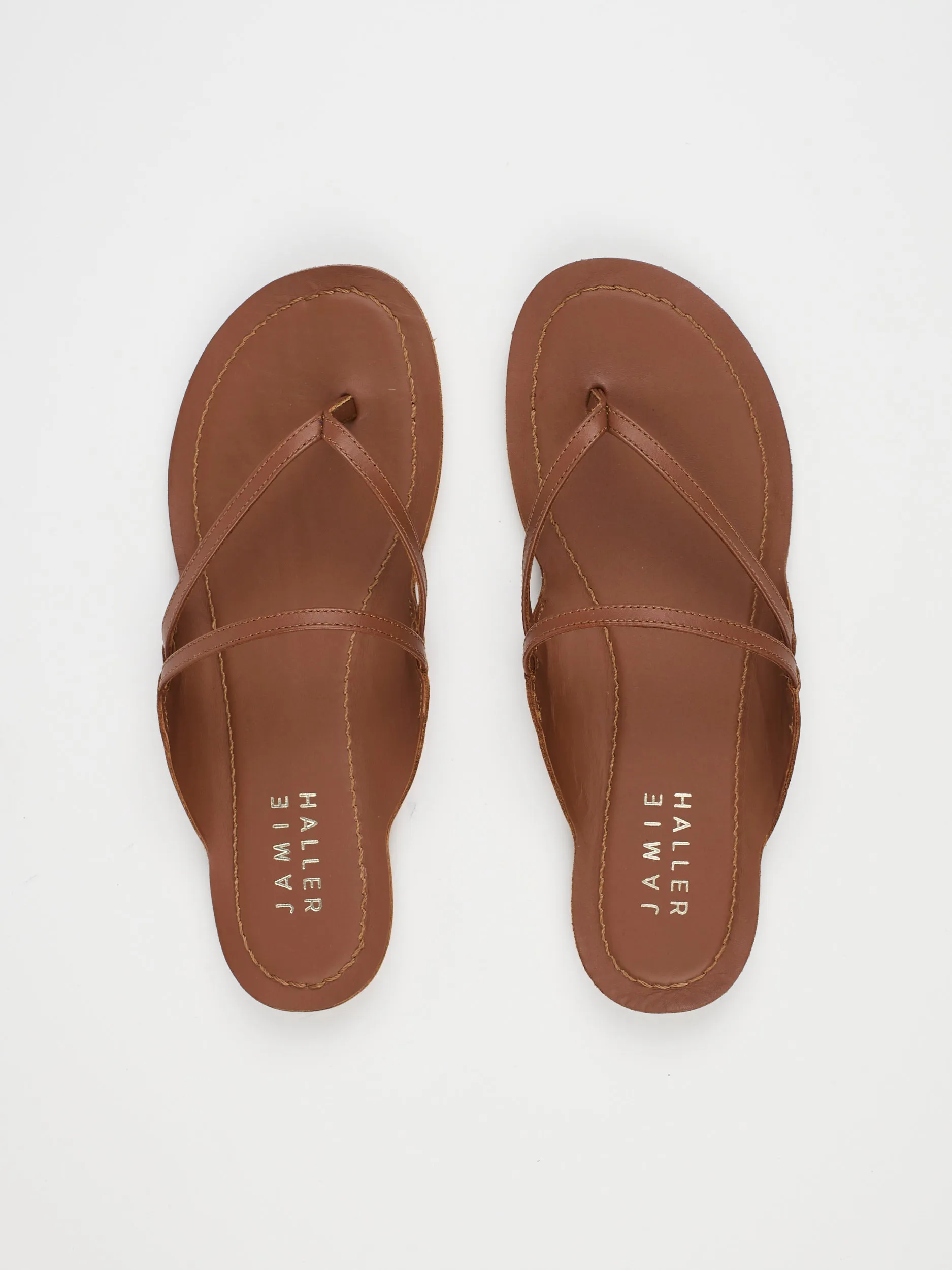 The Thong in Cognac sold by Jamie Haller