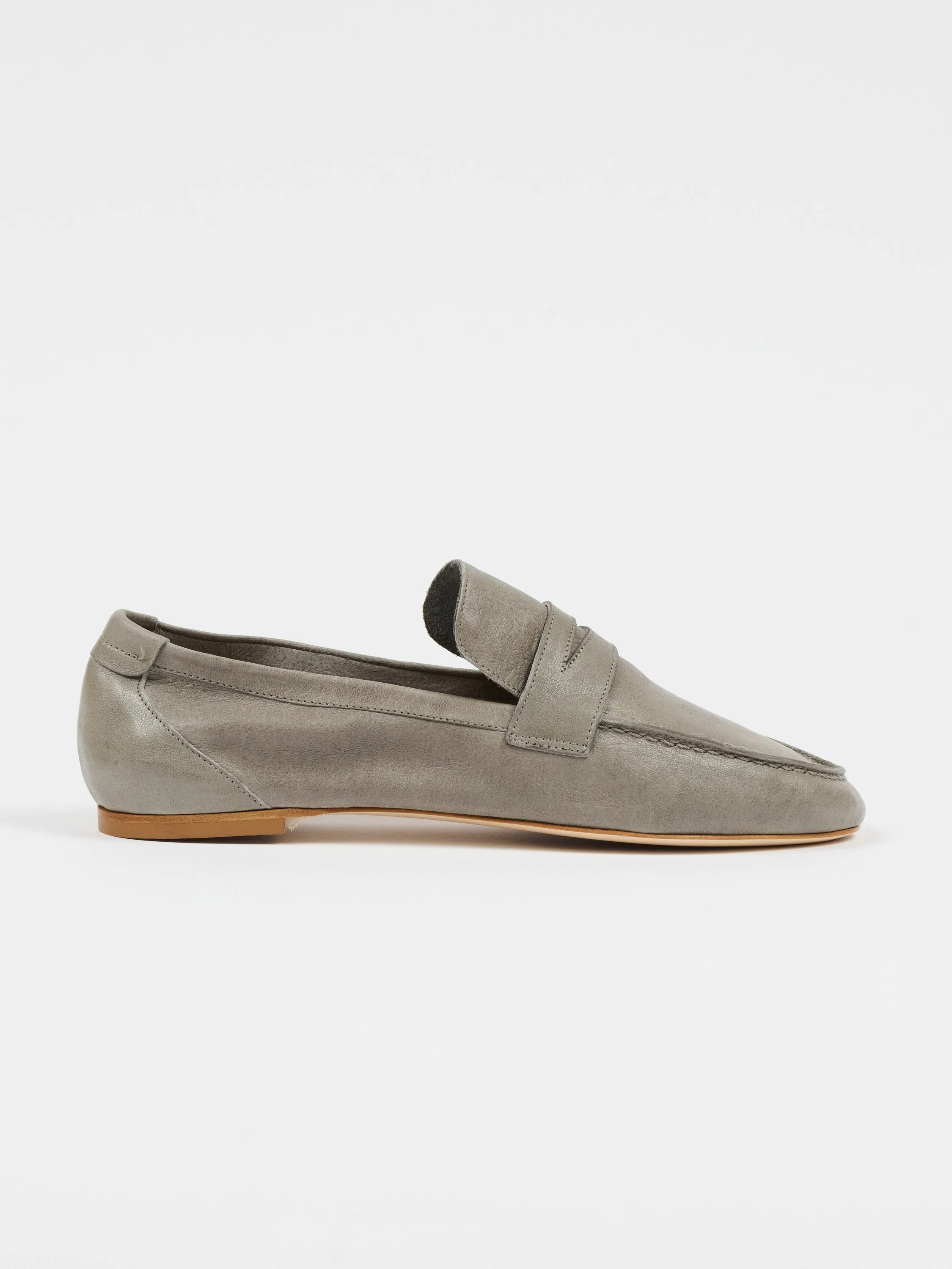 The Unlined Penny Loafer in Graphite sold by Jamie Haller product image thumbnail 2