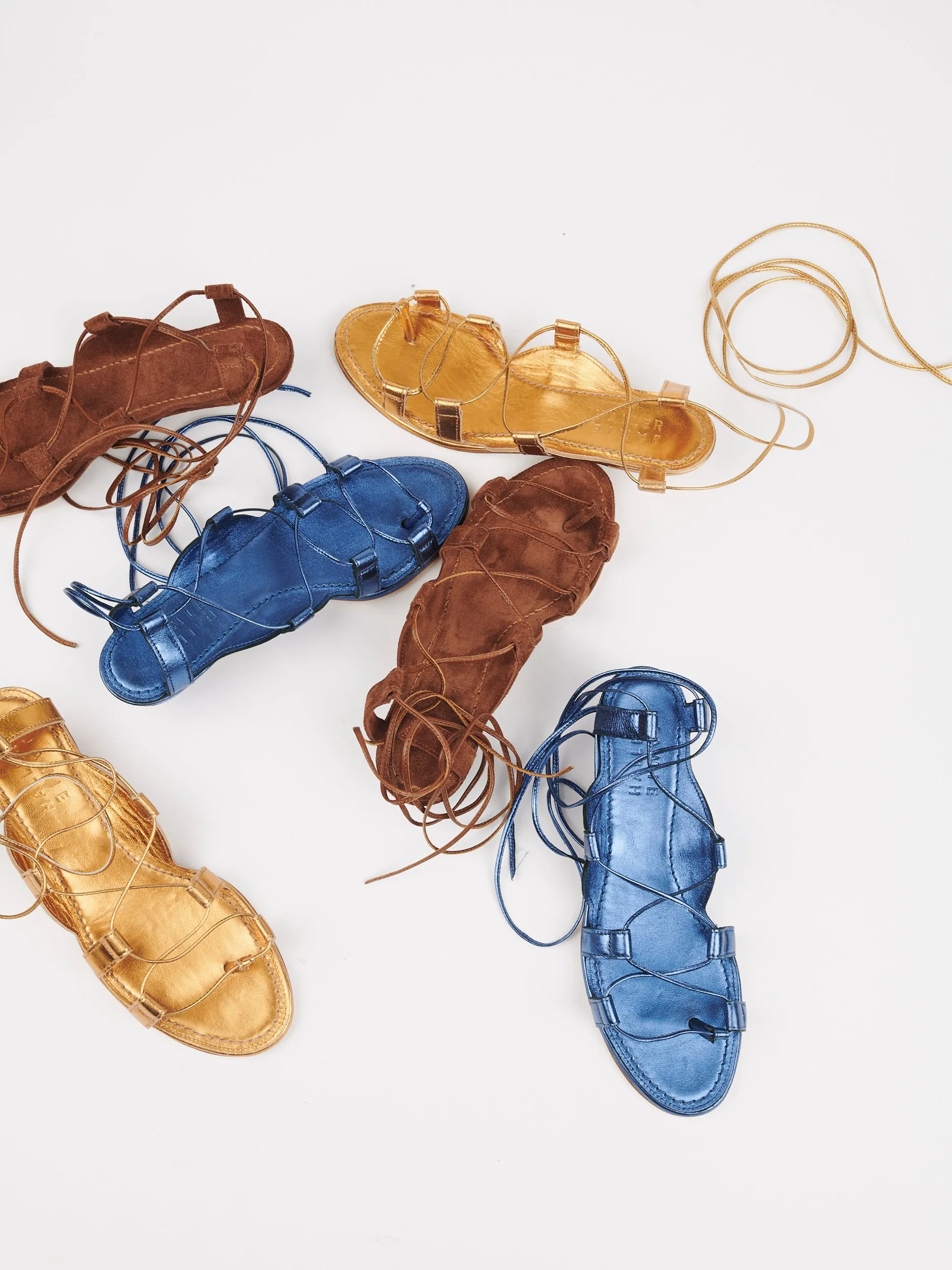 The Sparta Heel in Metallic Bronze sold by Jamie Haller product image thumbnail 5