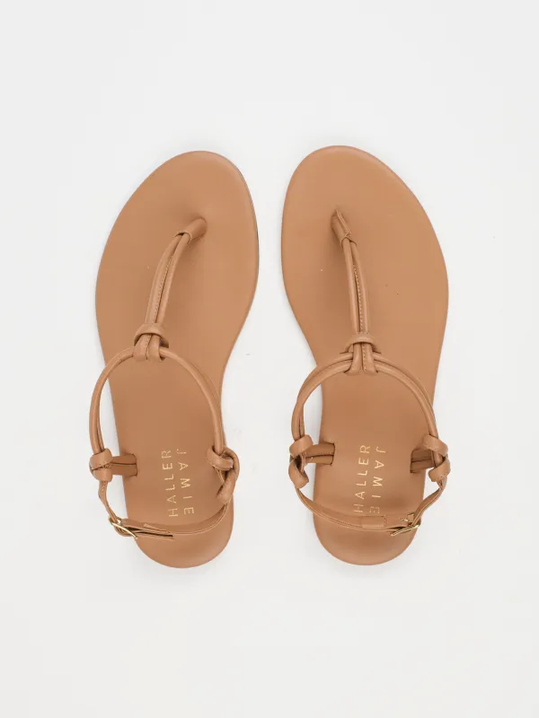 The Knot Sandal in Bare sold by Jamie Haller