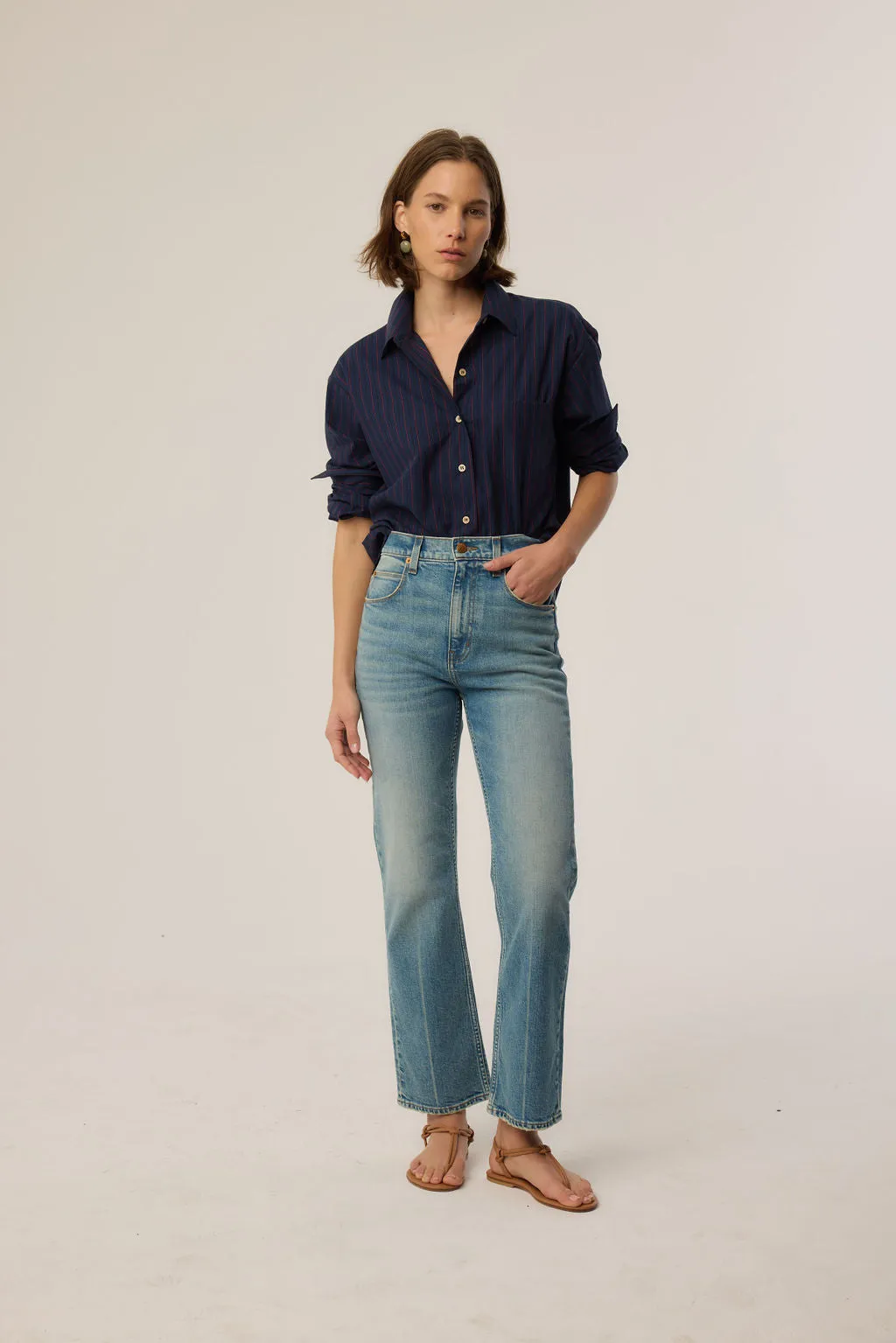 The Kenickie in Beach Indigo sold by Jamie Haller