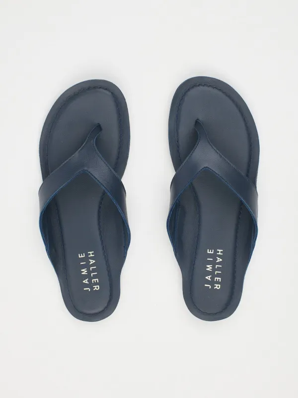 The San Diego Sandal in Navy sold by Jamie Haller