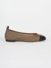The Cap Toe Slipper in Taupe sold by Jamie Haller