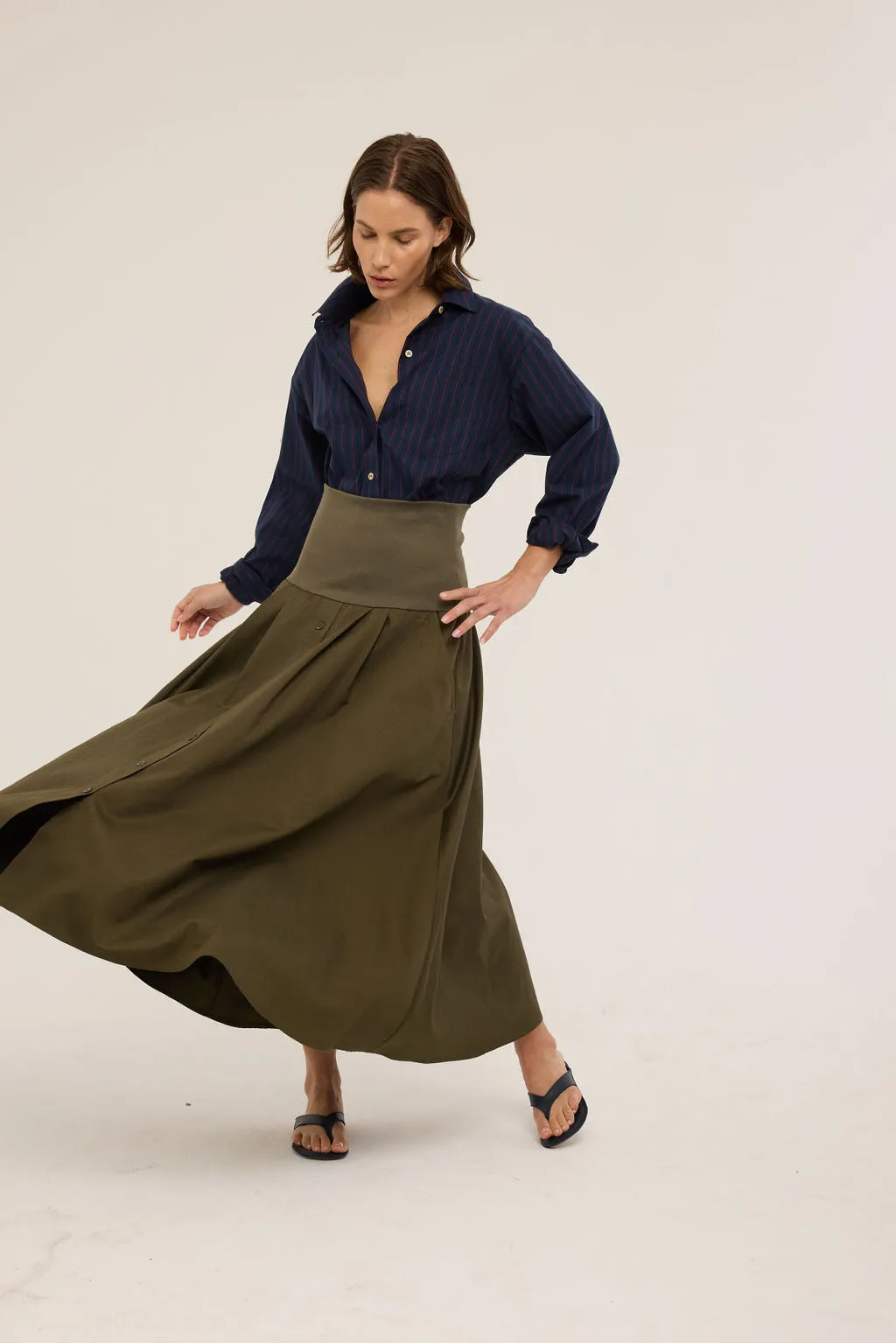 The Weekend Shirt in Blue Red sold by Jamie Haller product image thumbnail 4