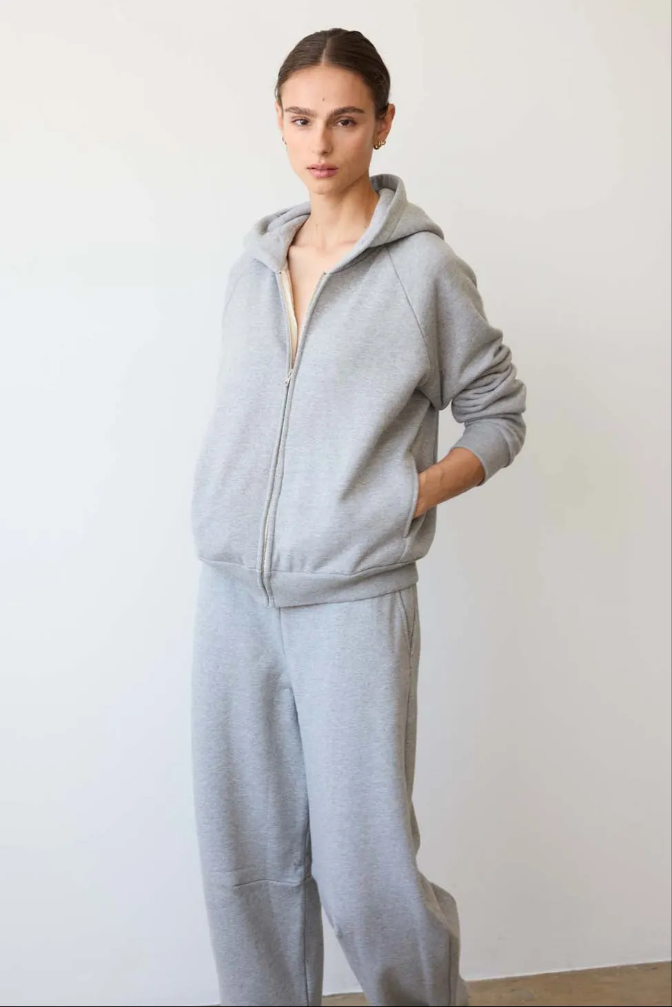 The Arc Lounge Pant in Heather Grey sold by Jamie Haller product image thumbnail 5