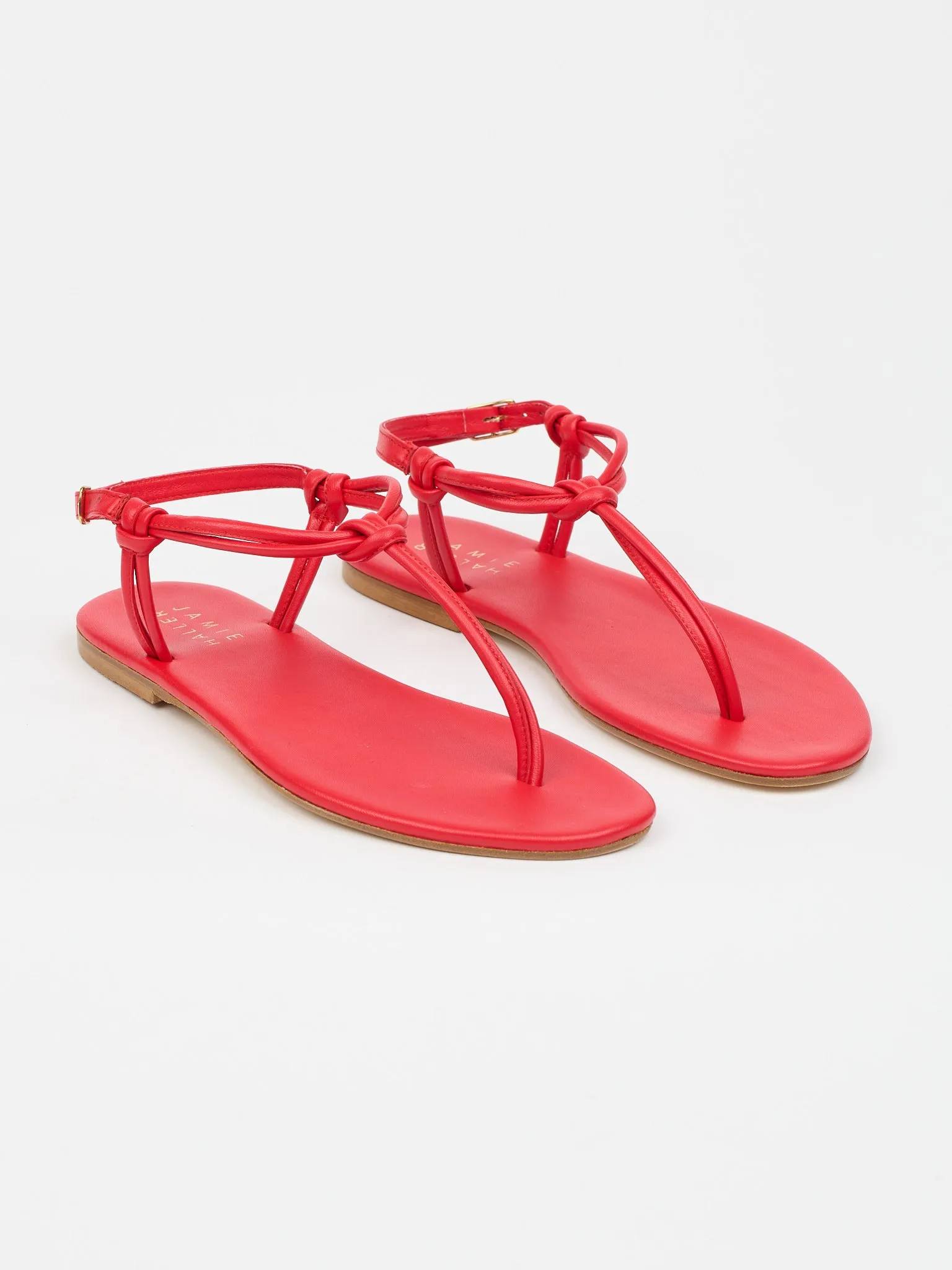 The Knot Sandal in Red sold by Jamie Haller product image thumbnail 2