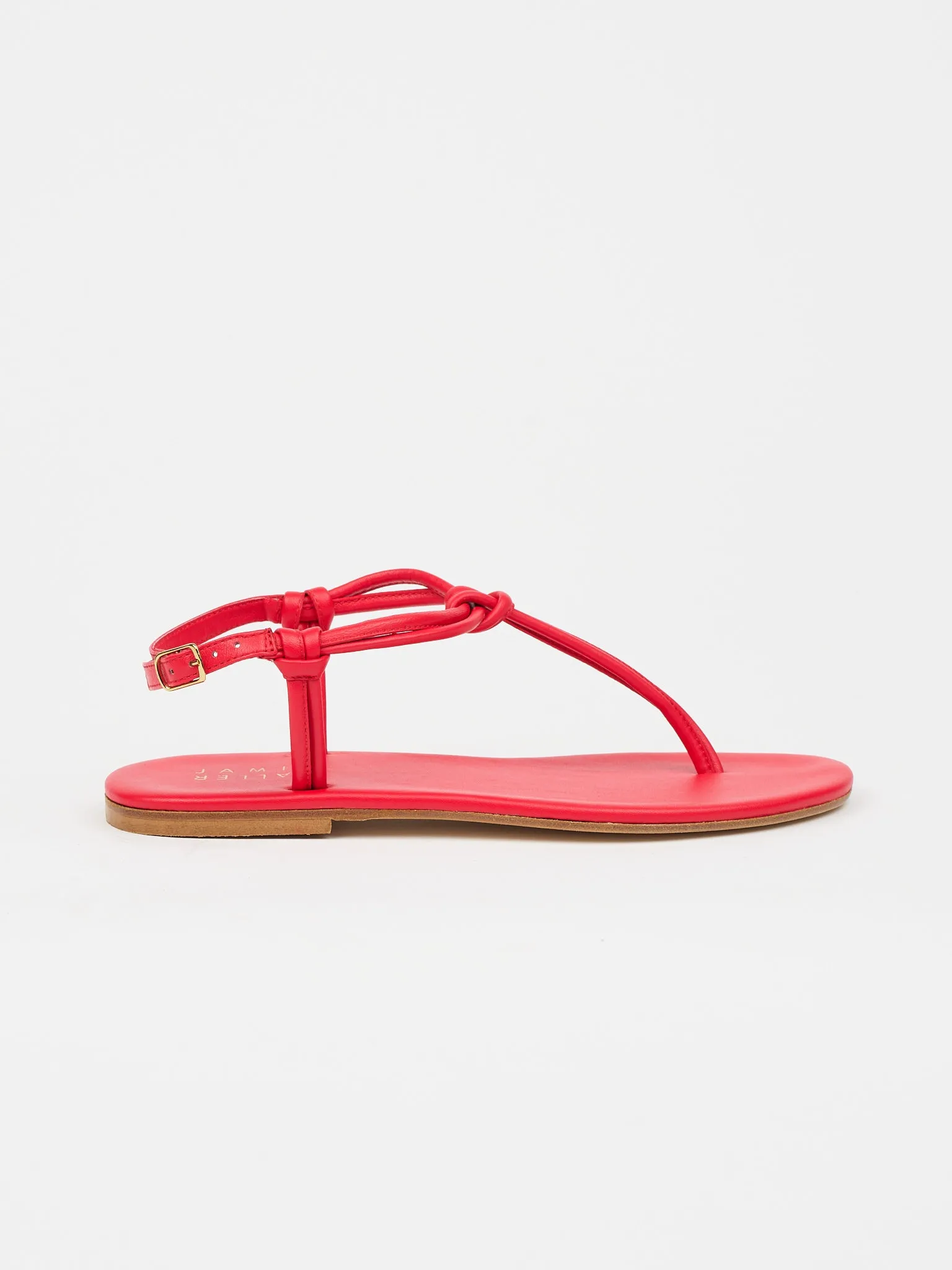 The Knot Sandal in Red sold by Jamie Haller product image thumbnail 3