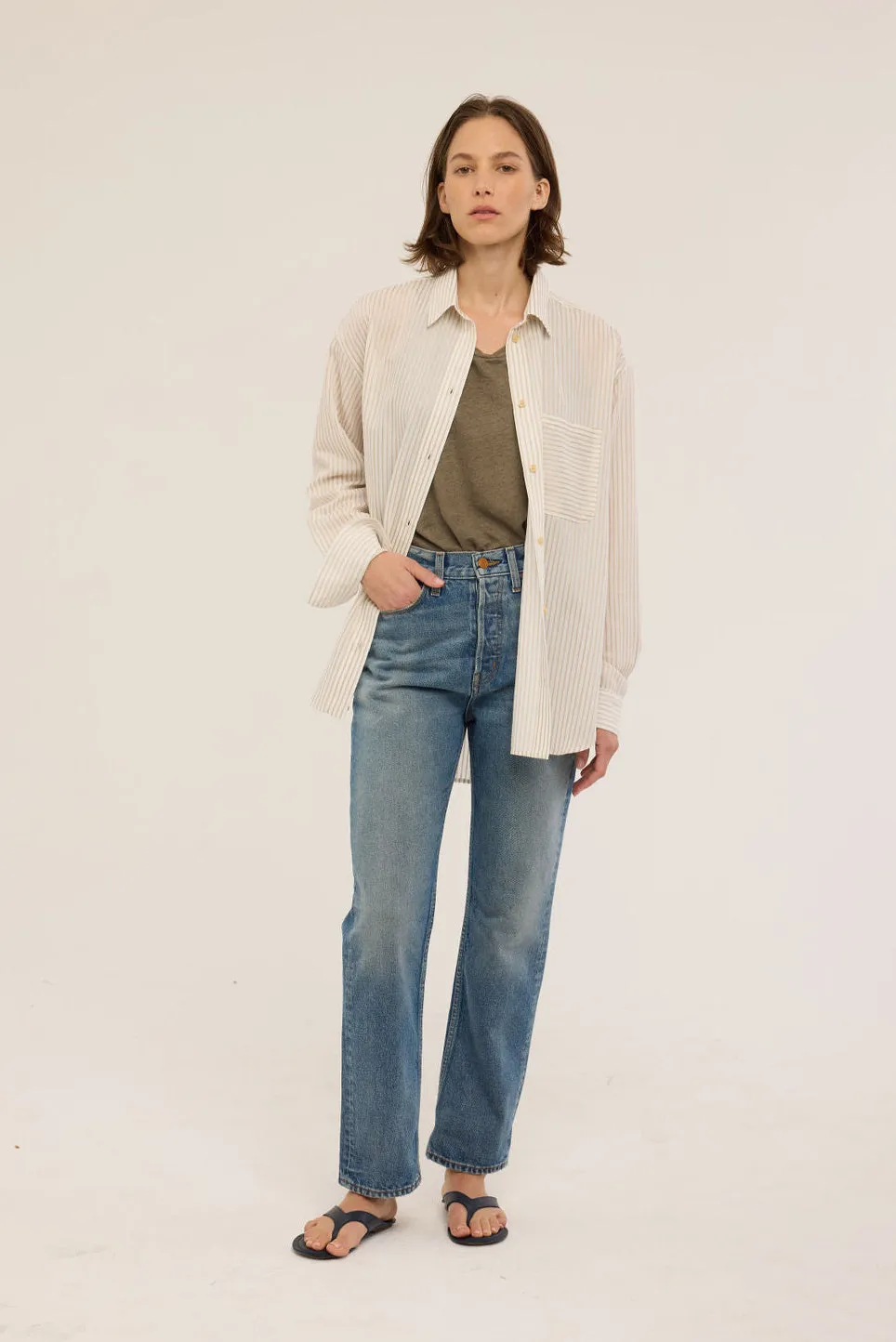 The Sunday Jean in Borrego Indigo sold by Jamie Haller product image thumbnail 4