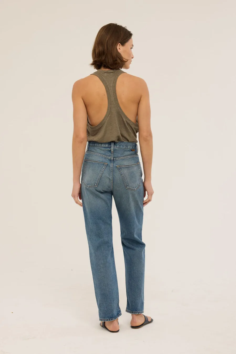 The Sunday Jean in Borrego Indigo sold by Jamie Haller product image thumbnail 2