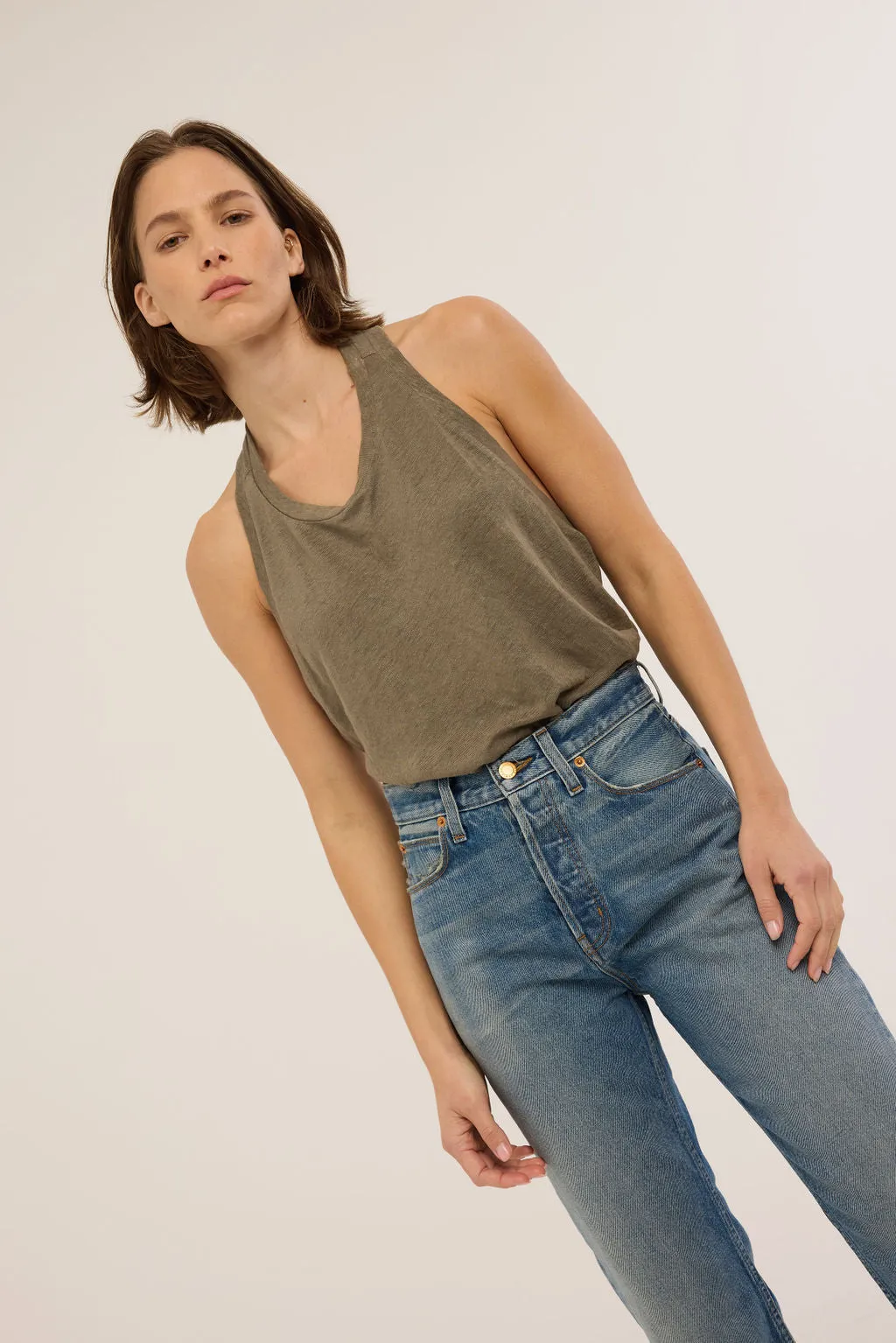 The Sunday Jean in Borrego Indigo sold by Jamie Haller product image thumbnail 5