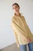 The Stripe Essential Shirt in Marigold Natural sold by Jamie Haller