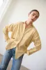 The Stripe Essential Shirt in Marigold Natural sold by Jamie Haller