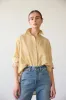 The Stripe Essential Shirt in Marigold Natural sold by Jamie Haller