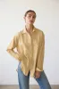 The Stripe Essential Shirt in Marigold Natural sold by Jamie Haller