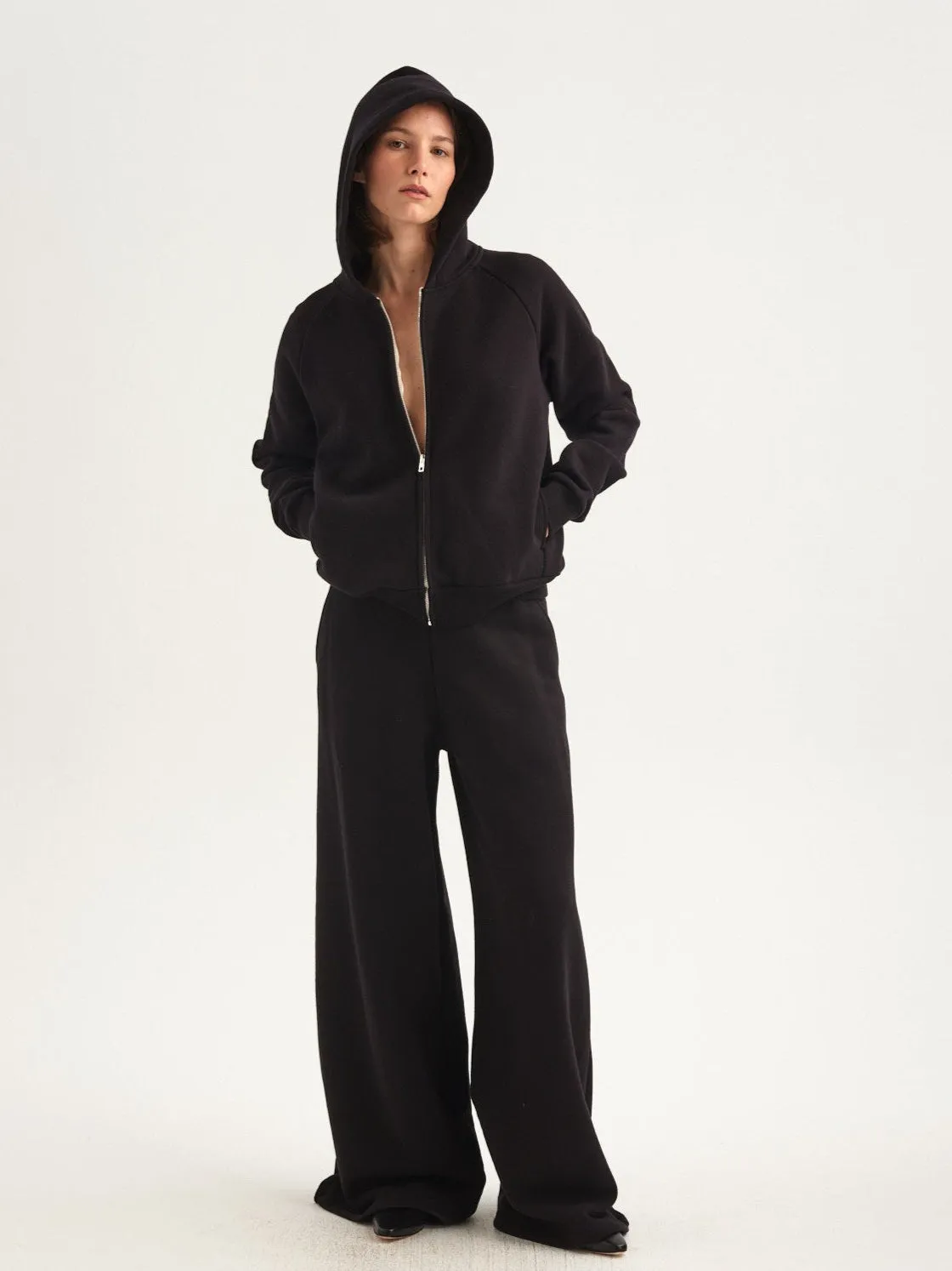 The Bird Hoodie in Black sold by Jamie Haller product image thumbnail 3