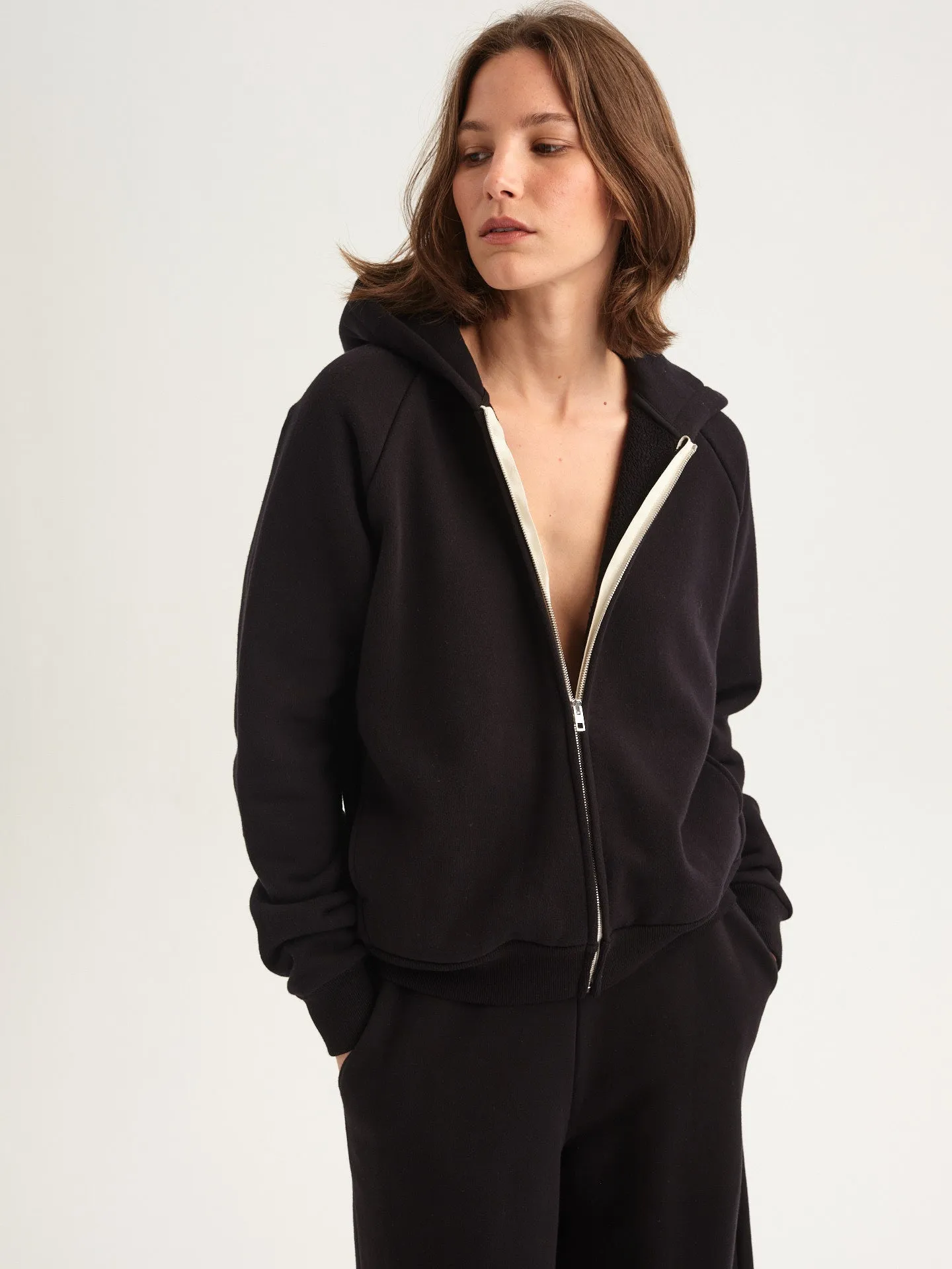 The Bird Hoodie in Black sold by Jamie Haller product image thumbnail 4