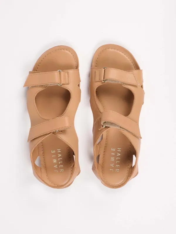 The Walking Sandal in Bare sold by Jamie Haller