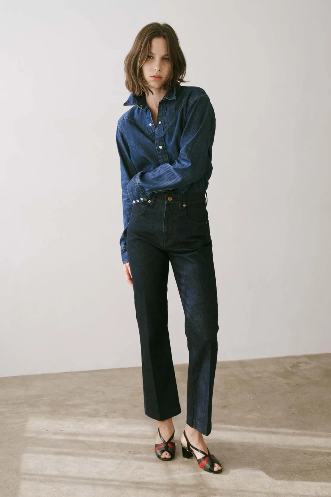 The Kenickie Blind Crease in Dark Raw sold by Jamie Haller product image thumbnail 2