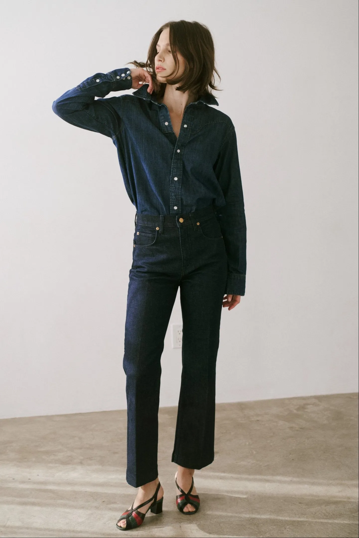 The Kenickie Blind Crease in Dark Raw sold by Jamie Haller