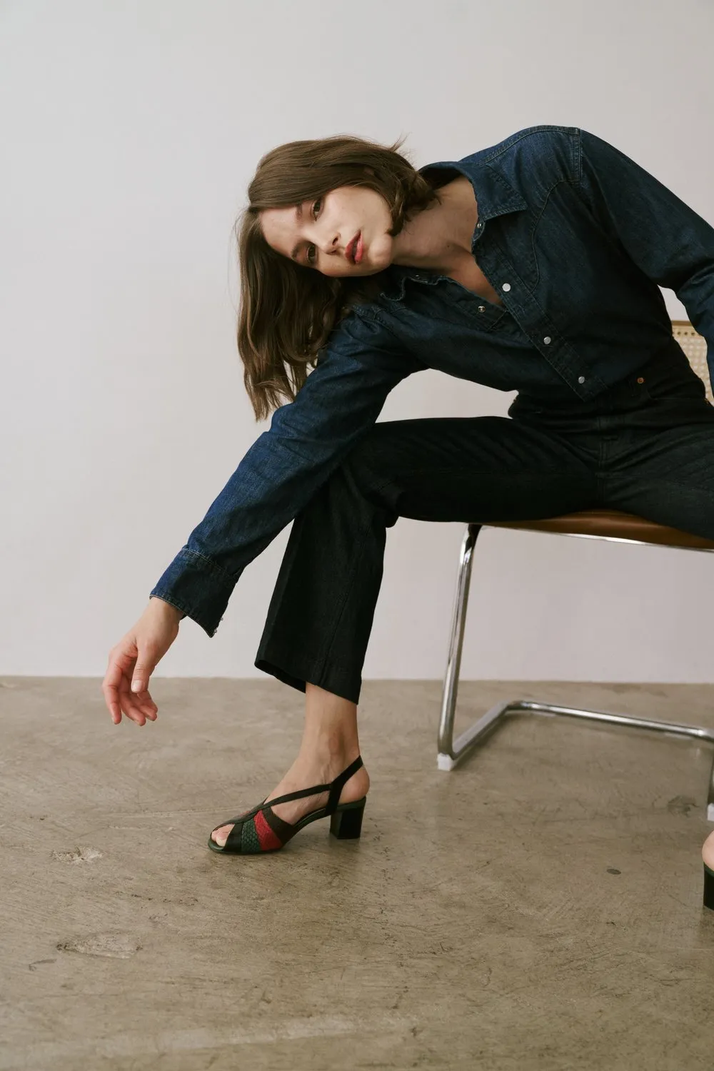 The Kenickie Blind Crease in Dark Raw sold by Jamie Haller product image thumbnail 3