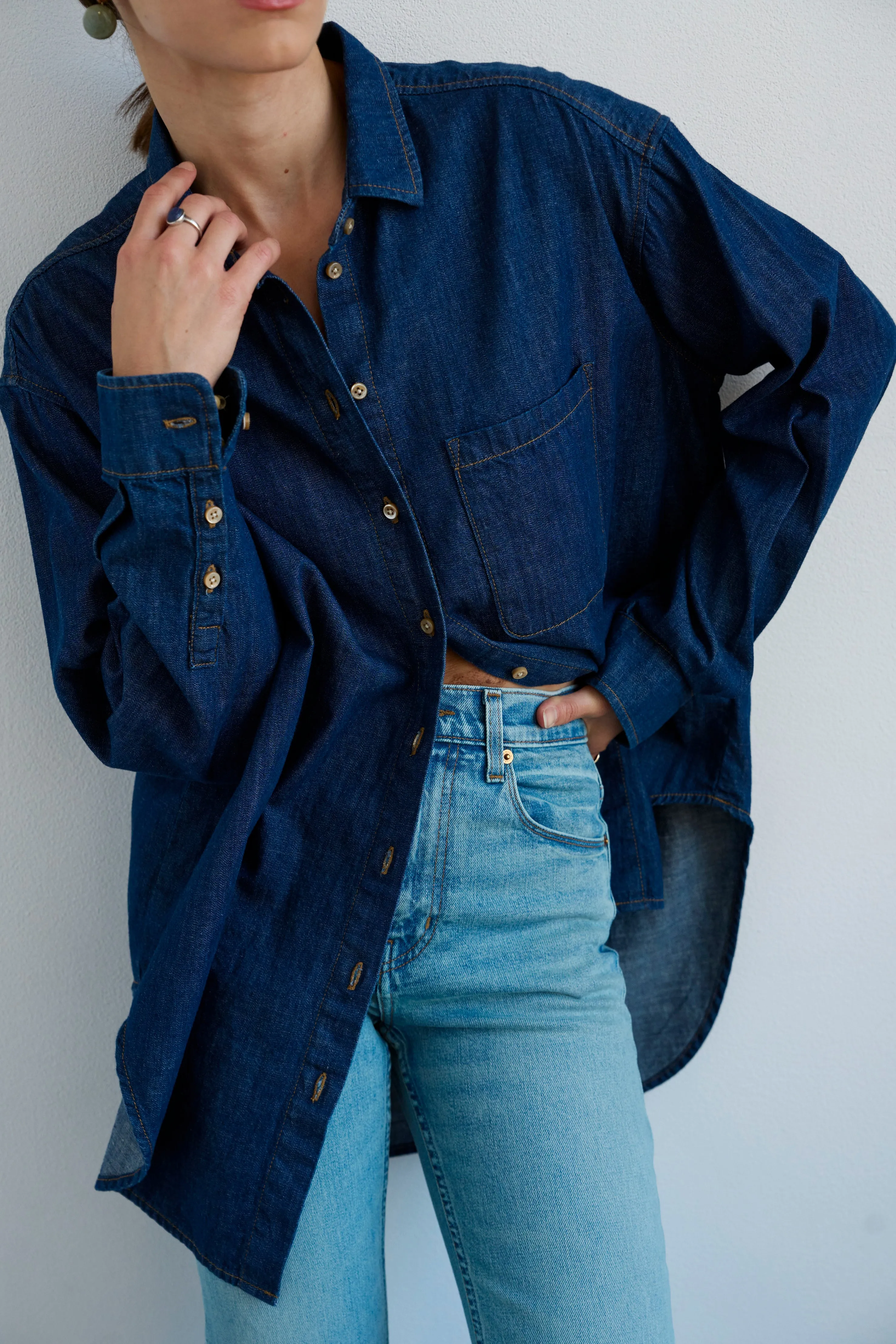 The Kenickie in Dune Indigo sold by Jamie Haller product image thumbnail 2