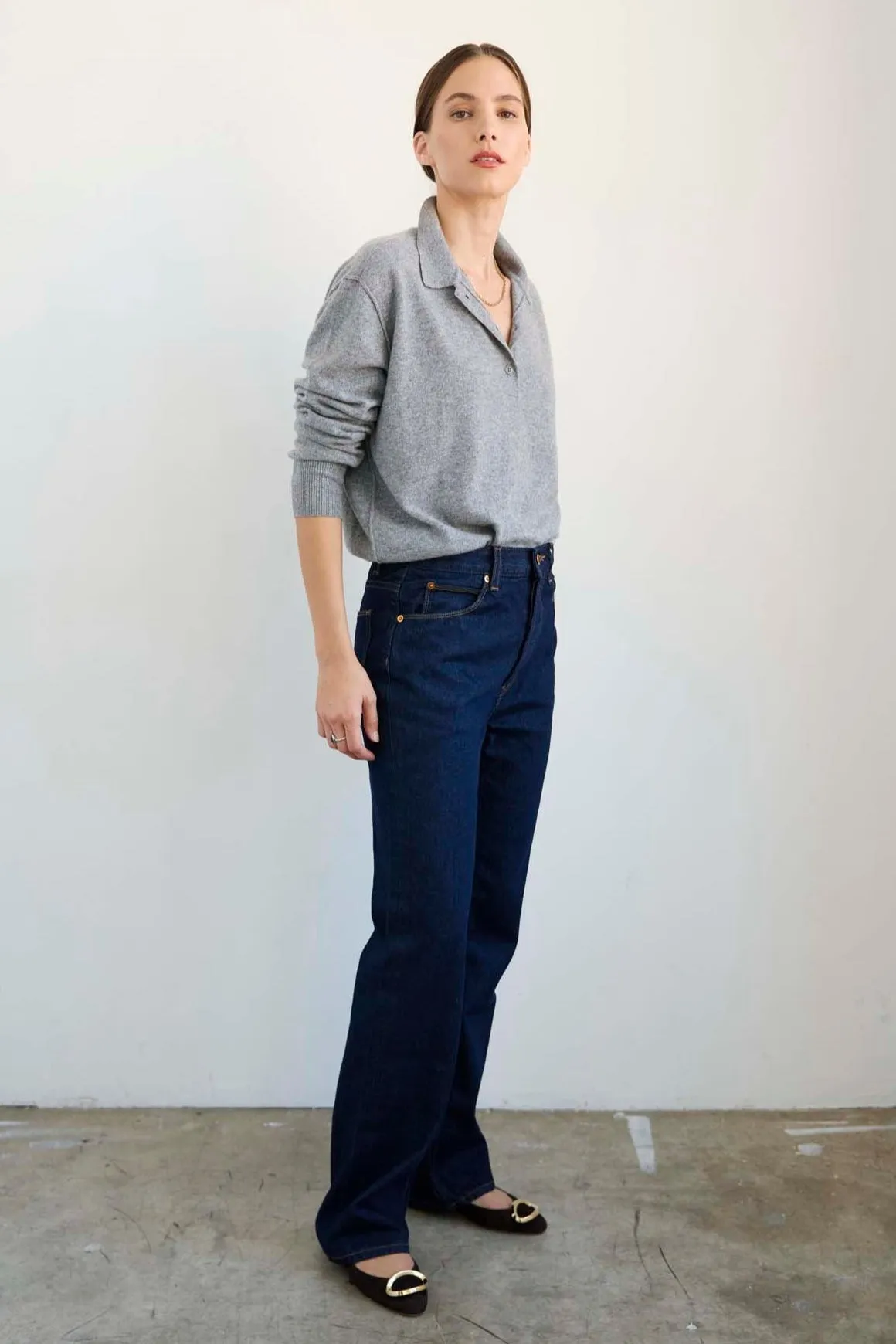 The Polo in Light Heather sold by Jamie Haller product image thumbnail 3