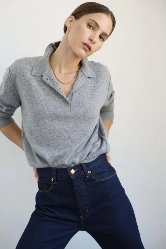 The Polo in Light Heather sold by Jamie Haller
