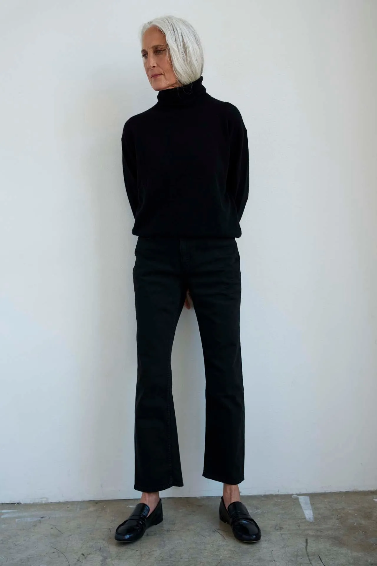 The Penny Loafer in High Black sold by Jamie Haller product image thumbnail 5