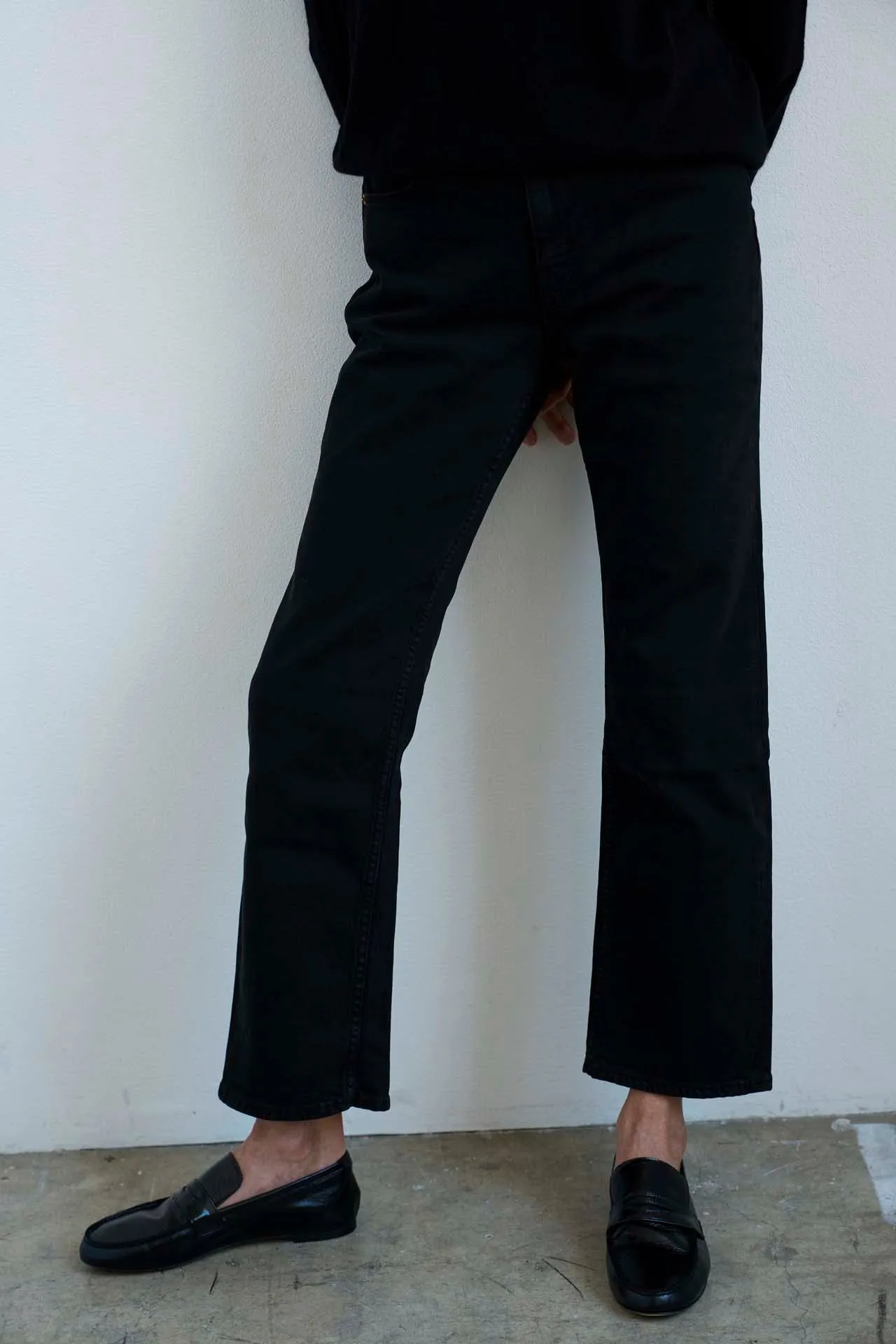 The Penny Loafer in High Black sold by Jamie Haller product image thumbnail 3