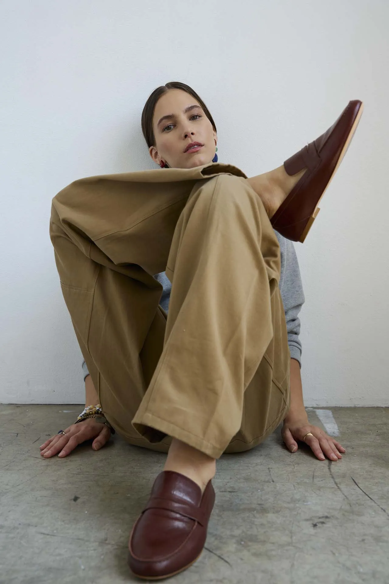 The Penny Loafer in Bright Burgundy sold by Jamie Haller product image thumbnail 5