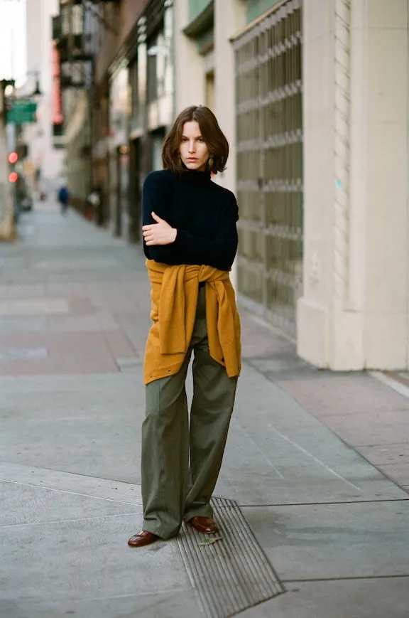 The Baggy Painter Twill in Olive sold by Jamie Haller product image thumbnail 5