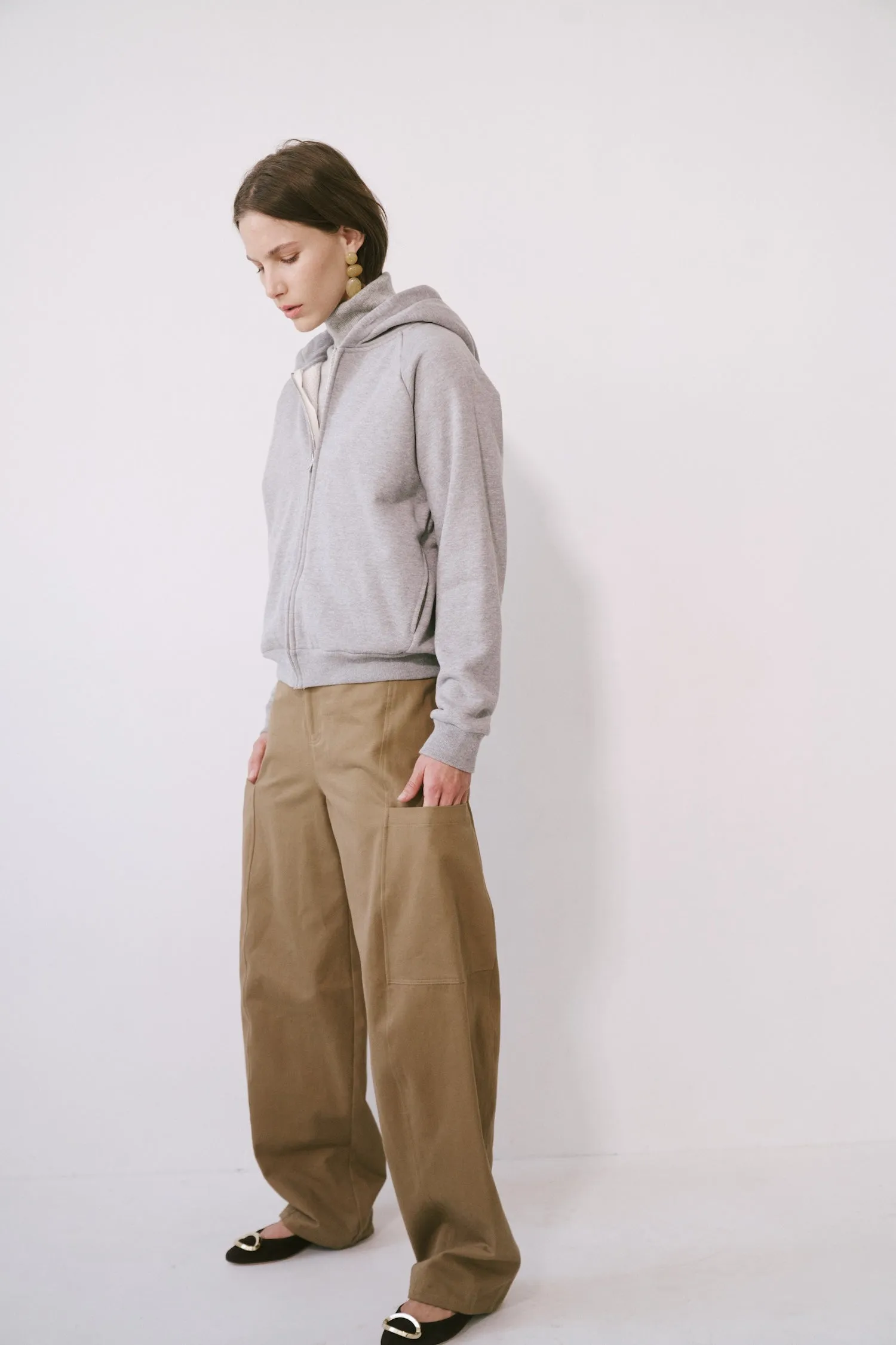 The Baggy Painter Twill in Chestnut sold by Jamie Haller product image thumbnail 3