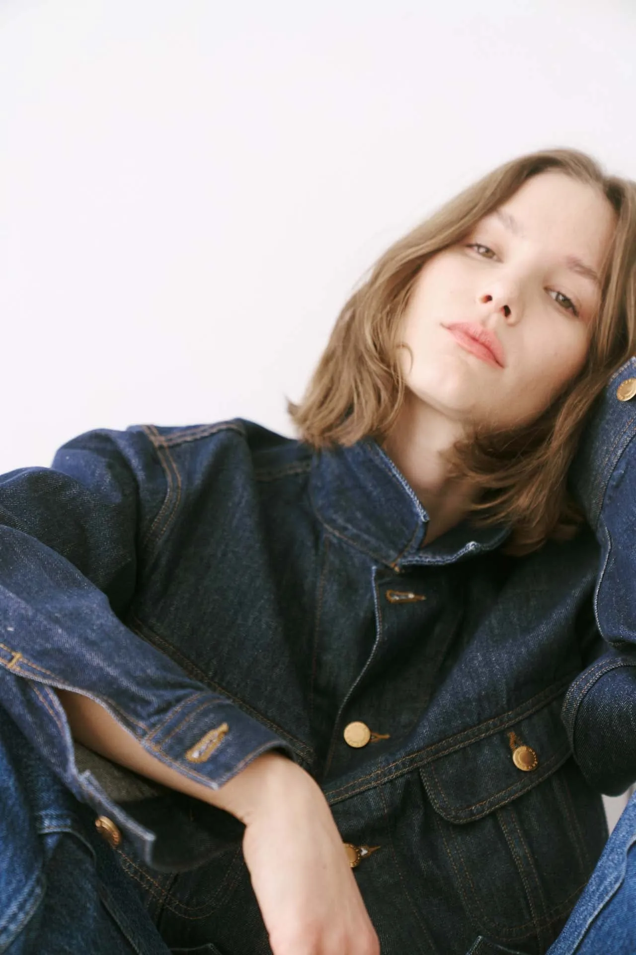 The Loverboy Jacket in Raw Rinse sold by Jamie Haller product image thumbnail 3