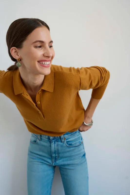 The Polo in Gold made by Jamie Haller