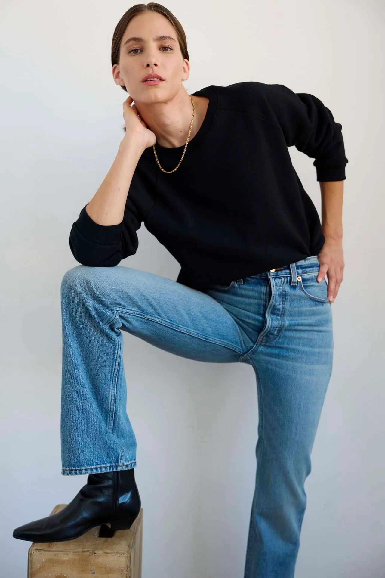 The Lennon Boot in High Black sold by Jamie Haller product image thumbnail 4