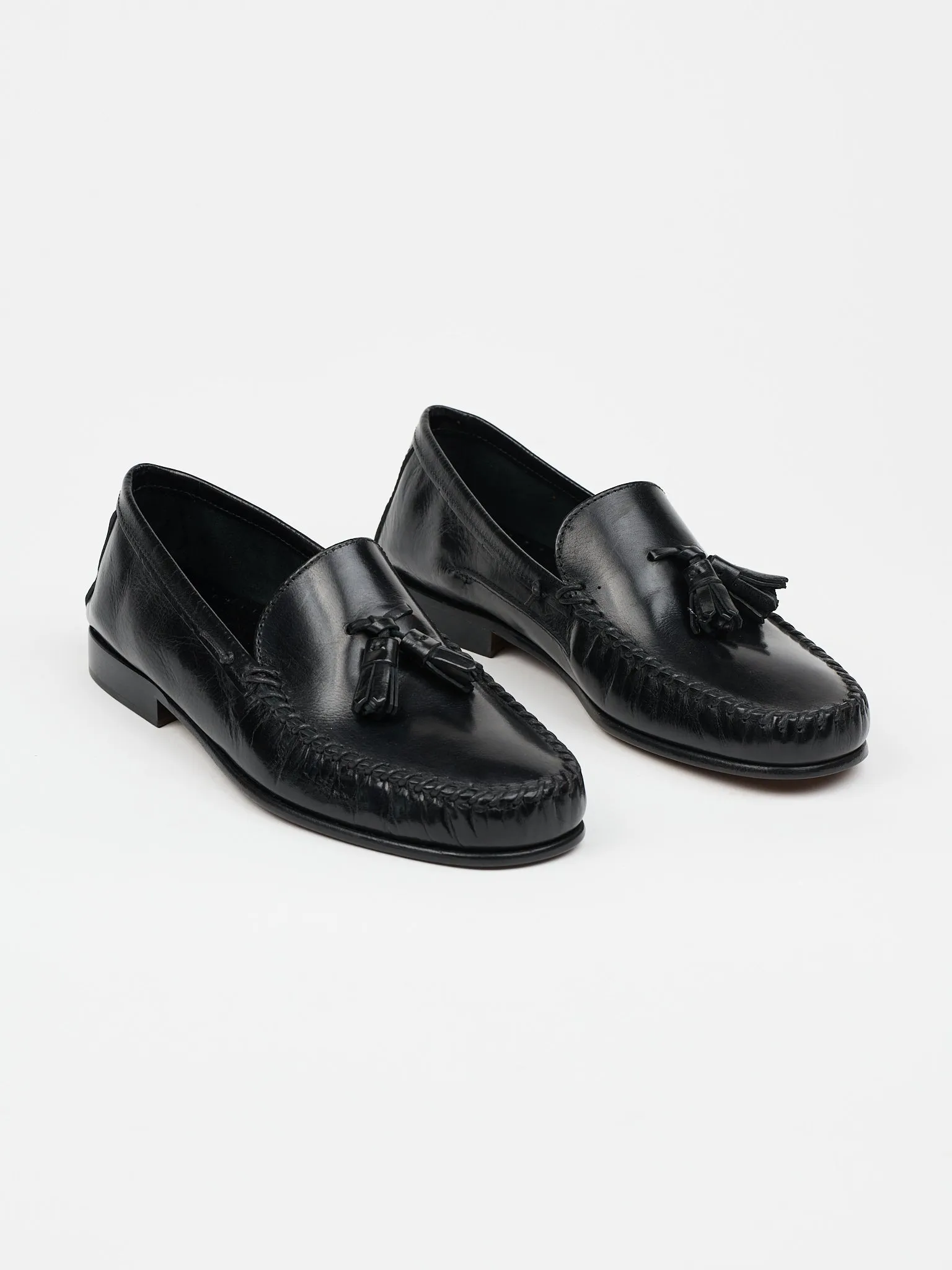 The Tasselo Moc Loafer in Black sold by Jamie Haller product image thumbnail 2