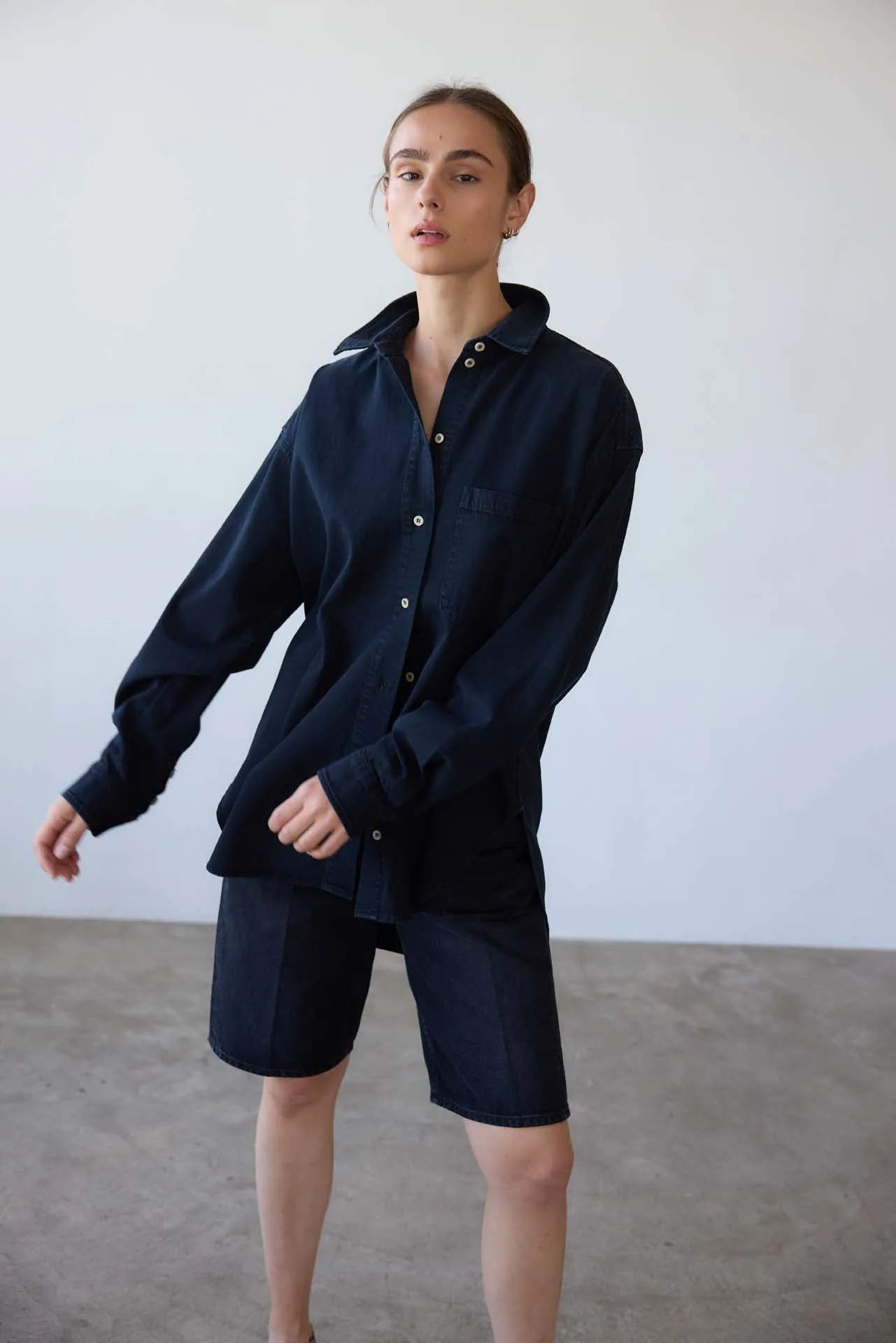 The Essential Shirt in Vintage Black sold by Jamie Haller product image thumbnail 5