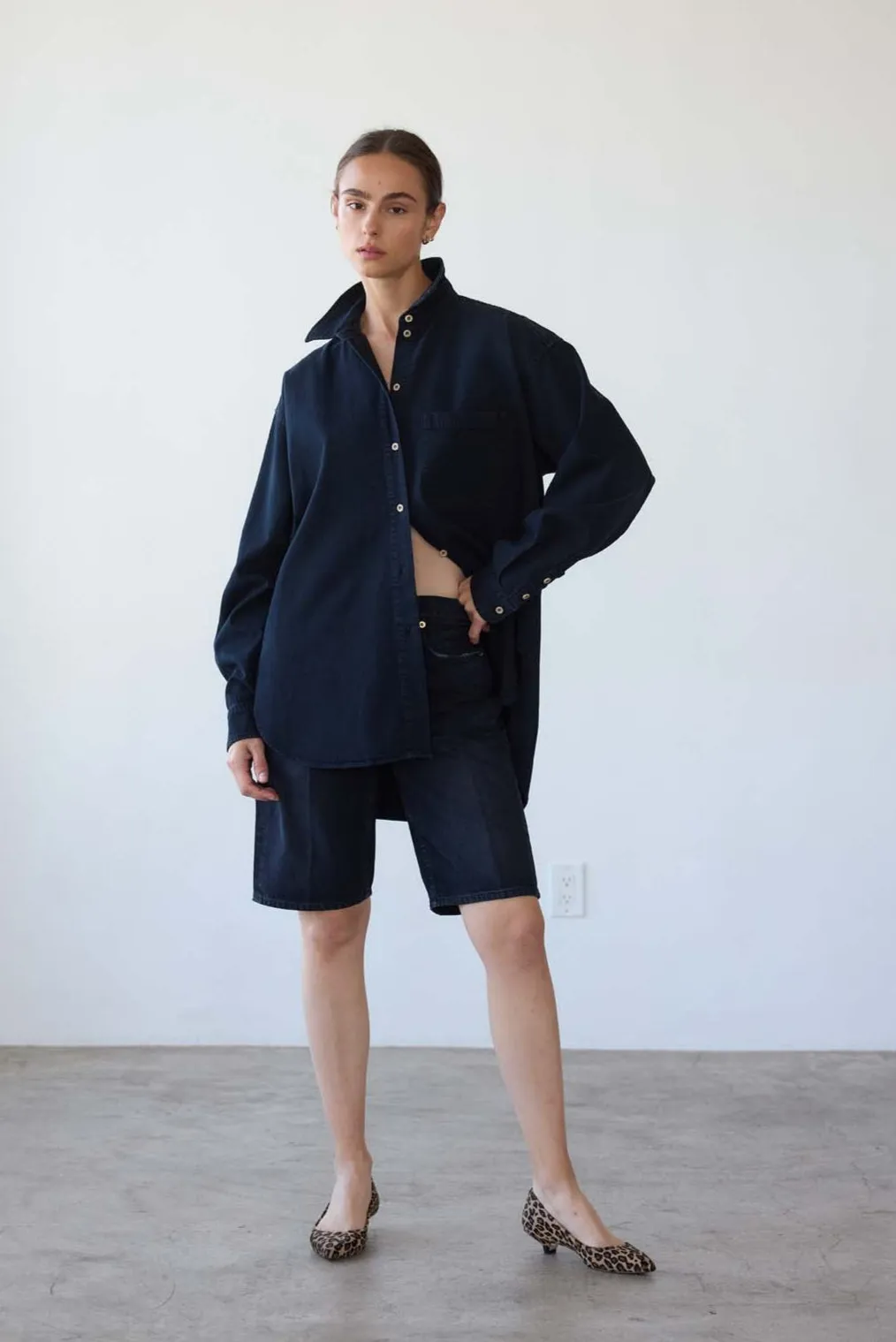 The Essential Shirt in Vintage Black sold by Jamie Haller product image thumbnail 2