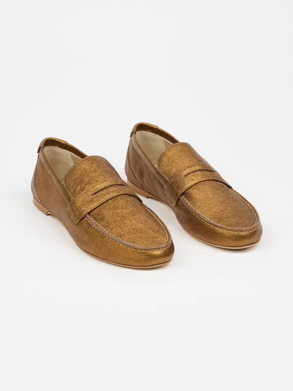 The Penny Loafer in Bronze sold by Jamie Haller
