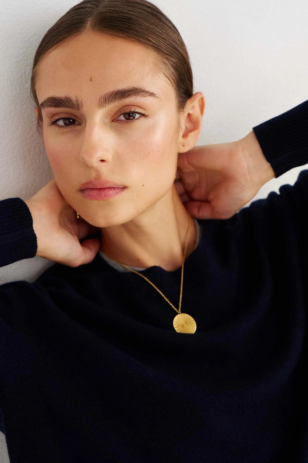 The Cashmere Crew in Navy sold by Jamie Haller product image thumbnail 5